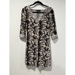 BCBGMaxazria Dress Women Small Work Boho Career Stretch Travel Lightweight Indie